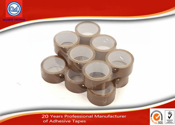 चीन 48 मिमी चौड़ाई पानी गोंद BOPP पैकेजिंग टेप डार्क ब्राउन रंग आपूर्तिकर्ता