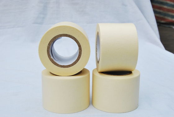 चीन मजबूत चिपचिपा विलायक रबर आधारित रंग का मास्किंग टेप, क्रेप कागज एकल पक्षीय टेप आपूर्तिकर्ता